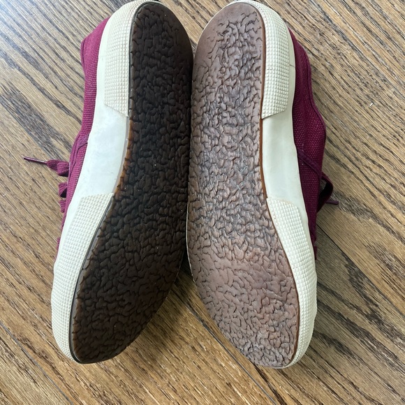 Burgundy Superga shoes - Picture 3 of 6